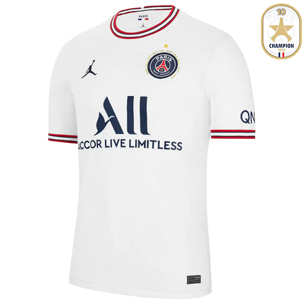 Jordan paris saint-germain fourth champions 10th ligue 1 title jersey PSG star soccer uniform sports kit football shirt 2022-2023